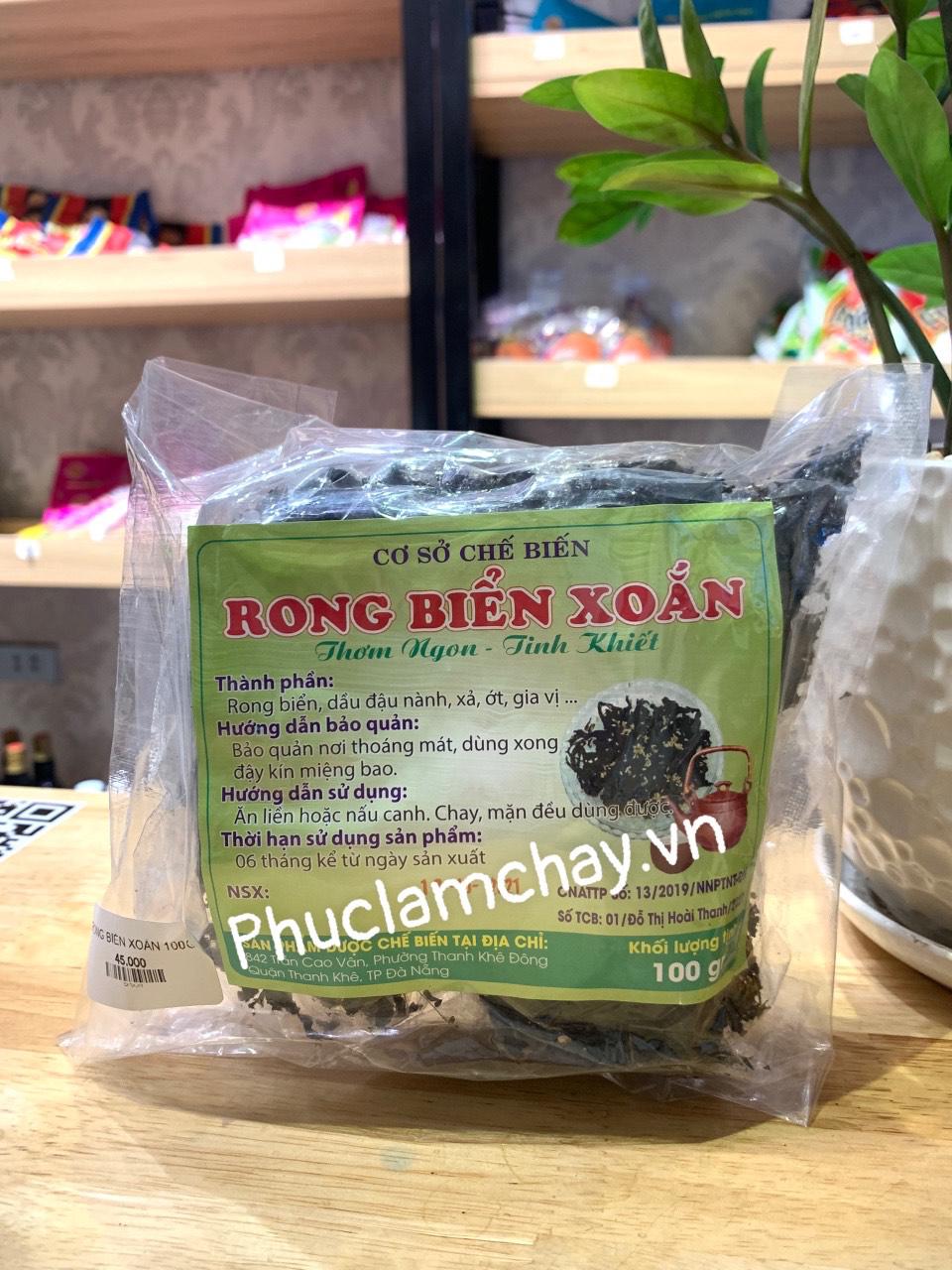 RONG BIỂN XOẮN 100G
